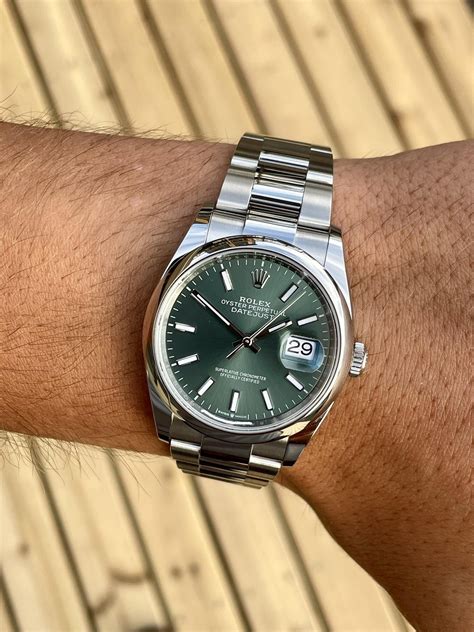 rolex datejust 36 mint green 2022|rolex datejust 36 blue dial.